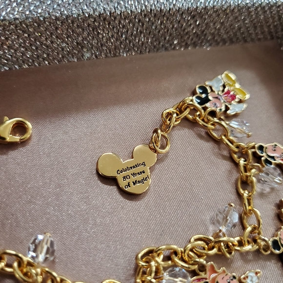 The Bradford Exchange Disney Mickey Mouse Through the Years Charm Bracelet - Picture 6 of 16